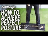 How to achieve PERFECT golf posture | Best Golf Beginner Tips #3 | GolfMagic