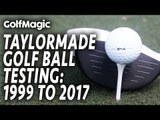 TaylorMade Golf Ball Testing: 1999 to 2017 | TP5 v TP5x review | Golf Ball Test 2017