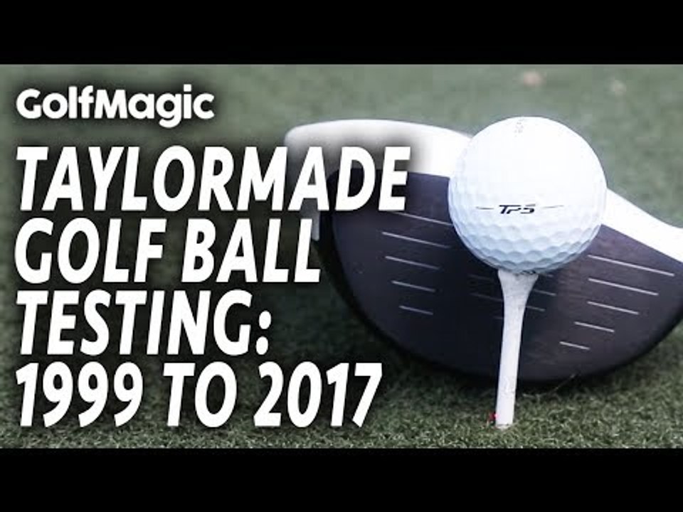 TaylorMade Golf Ball Testing: 1999 to 2017 | TP5 v TP5x review | Golf Ball Test 2017