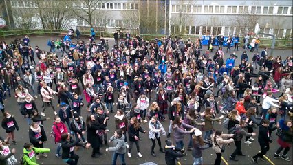 Flashmob au collège Jean Maumus de Briey