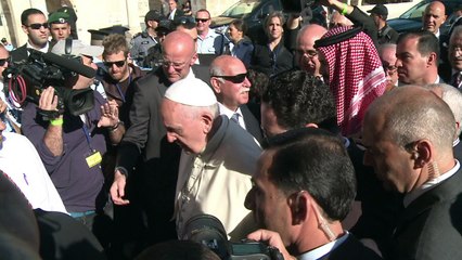 El papa Francisco pide que se respete el statu quo en Jerusalén