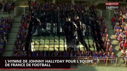 Johnny Hallyday mort : Souvenez-vous de son hymne pour l’équipe de France de football (Vidéo)