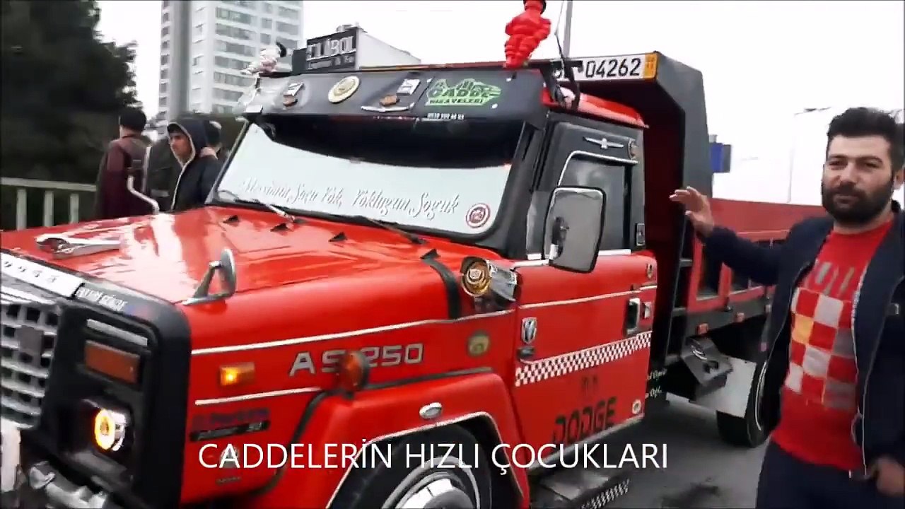 Modifiye yasaklarına isyan eden kamyoncu