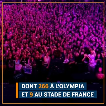 3.257 concerts, 29 millions de spectateurs… La carrière hors norme de Johnny Hallyday en 10 chiffres