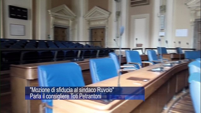 Mozione di sfiducia al sindaco Ruvolo - Mozione di sfiducia al sindaco Ruvolo