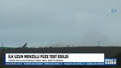 Download Video: Sinopta uzun menzilli füze denemesi (Milli füze Bora)