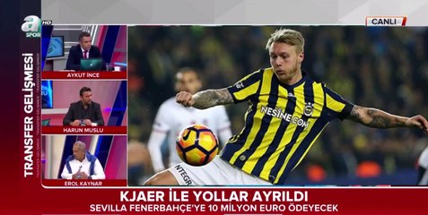 FENERBAHÇEDE KJAER İLE YOLLAR AYRILDI