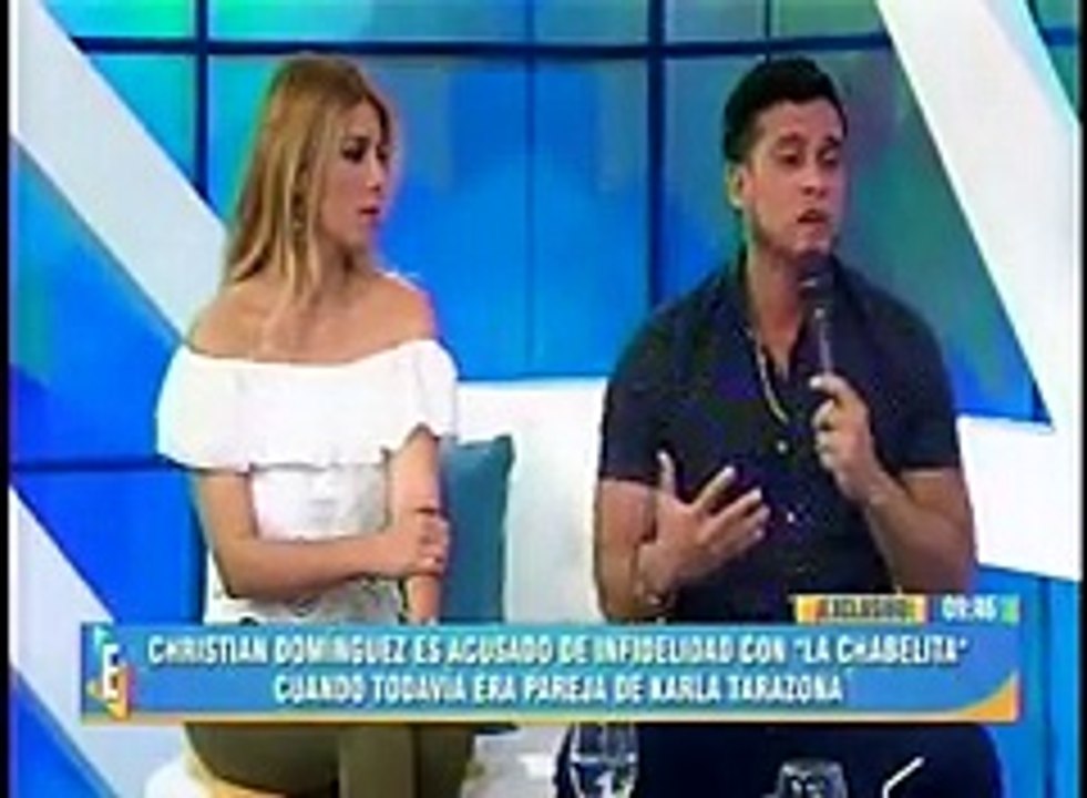 Christian revela los motivos por los que terminó su relación con Karla