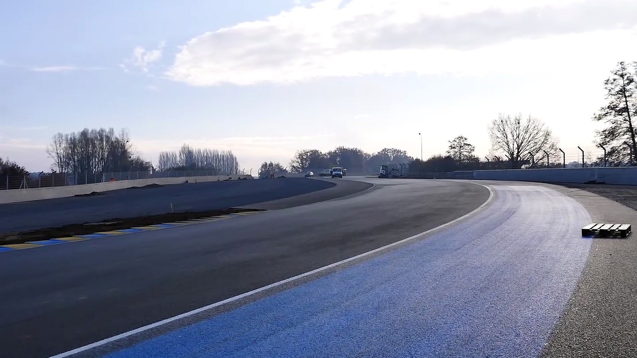 24 Heures du Mans 2017 - Travaux Virages Porsche 2017