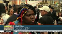 Víctimas colombianas exigen se aprueben las circunscripciones de paz