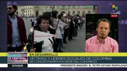 Colombia: víctimas exigen se aprueben circunscripciones de paz