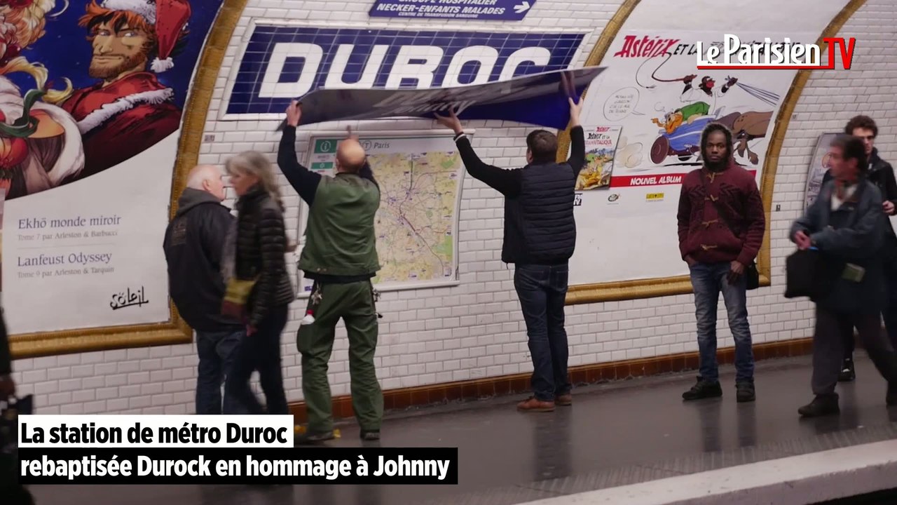 Johnny Hallyday : la RATP rebaptise la station Duroc