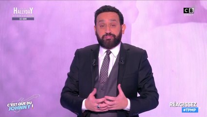Cyril Hanouna à propos de Johnny Hallyday : "On a tous perdu quelqu'un de notre famille"