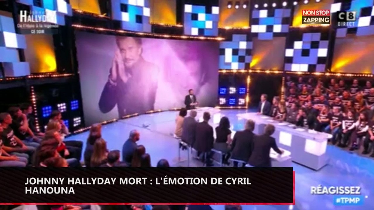 Johnny Hallyday mort : Cyril Hanouna très ému dans "C'est que du Johnny" (vidéo)