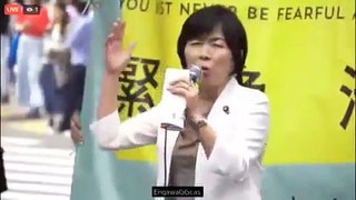 森ゆうこ「共謀罪が成立したら、真っ先にやられる　危機感で一杯です！」6/11@渋谷ハチ公前街宣