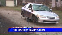 Family Escapes Massive House Fire Thanks to Good Samaritan