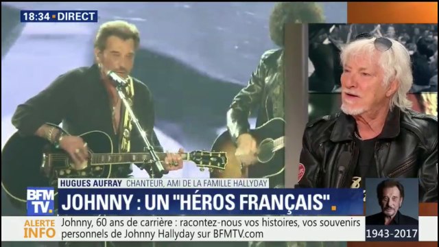 Avec la mort de Johnny une page de ma vie se tourne , dit Hugues Aufray
