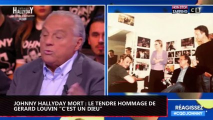 Johnny Hallyday mort : Le tendre hommage de Gérard Louvin "C'est un Dieu" (vidéo)