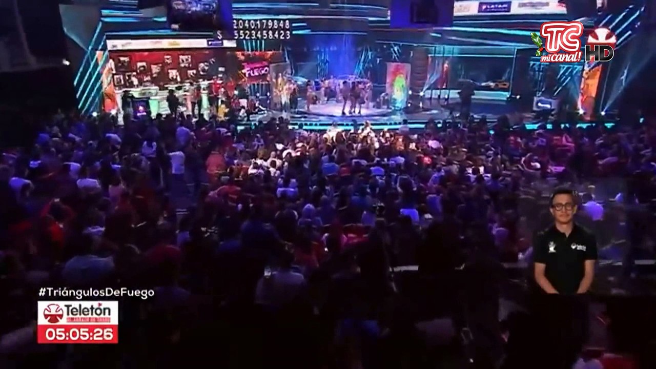 Paloma Fuiza al ritmo de reggaetón y con muy poca ropa baila en el Teletón de Chile