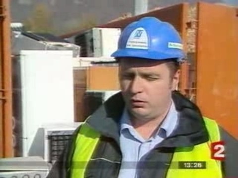 France2 DEEE recyclage frigos Terecoval Nantet Tri-Vallées