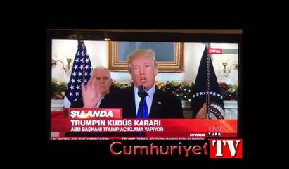 Trump'tan Kudüs kararı