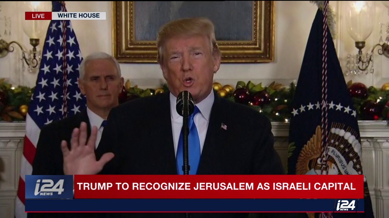 Trump's full speech recognizing Jerusalem as the capital of Israel?