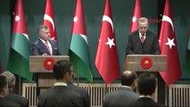 Cumhurbaşkanı Erdoğan, ve Ürdün Kralı Iı. Abdullah, Ortak Basın Toplantısında Konuştu-1