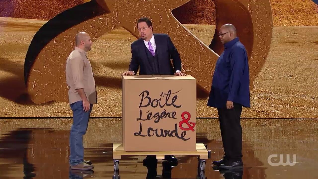 Pouvez vous soulever cette boite ? (Penn & Teller)