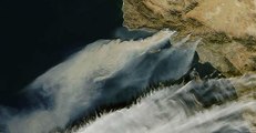 Satellites See Rapid Spread of California Wildfires