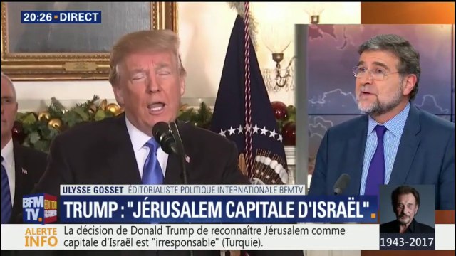 Ce qu'il faut savoir de la reconnaissance par Trump de Jérusalem comme capitale d'Israël par Trump