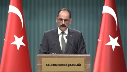 İbrahim Kalın'dan Kudüs Tepkisi