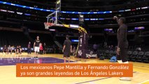 Dos mexicanos narran con pasión las hazañas de los Lakers