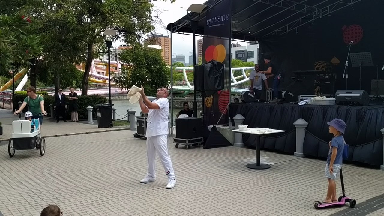 Pizza Dough Juggling