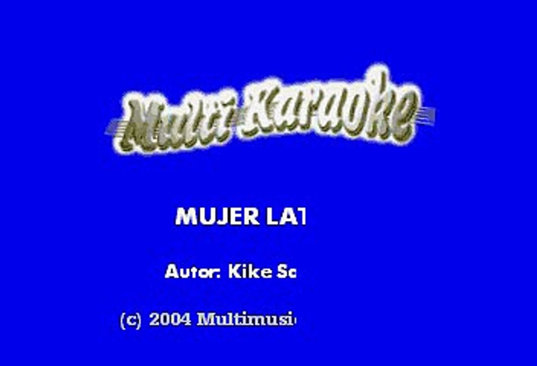 Thalia - Mujer latina (Karaoke)