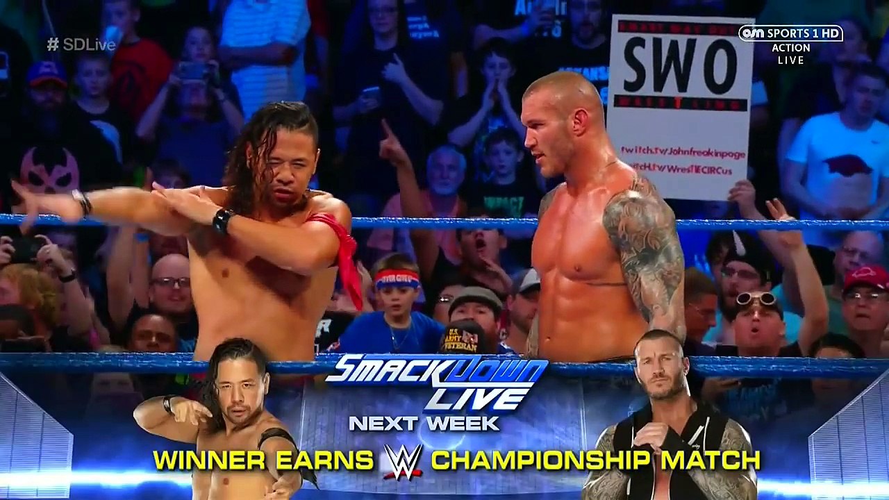 WWE SMACKDOWN 난 팀 따위 이루지 않는다.