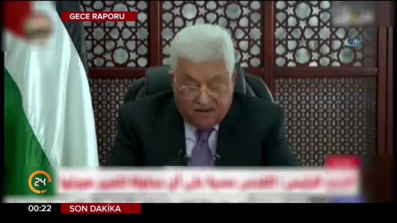 Filistin tarafı ateş püskürdü