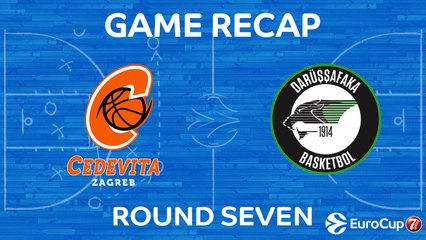Highlights: Cedevita Zagreb - Darussafaka Istanbul