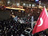 İstanbul'daki ABD Başkonsolosluğu Önünde Kudüs Protestosu