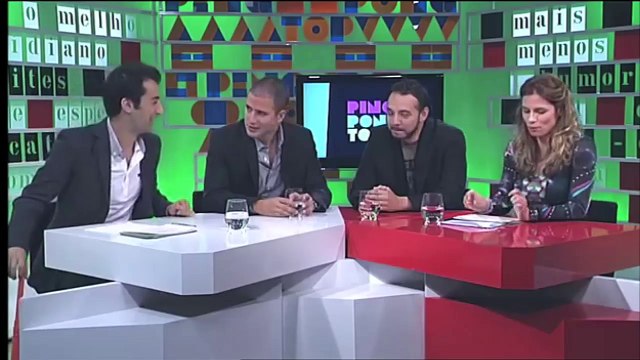 Ping Pong Top | Ricardo Araújo Pereira e Rui Sinel de Cordes em entrevista no Canal Q (2010)