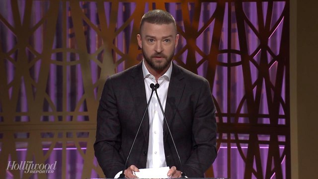 Justin Timberlake Presents Scholarships to WIE Program Participants | Women in Entertainment 2017