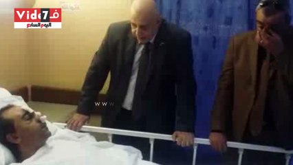 المصرى المصاب بالكويت لوزير القوى العاملة: سؤالكم رفع من معنوياتى