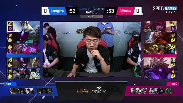 LZ vs AFS Game1全場精華 Highlights | 面對MaRin成名角鱷魚,你絕對想不到LZ上路選了哪隻角色！ | 2017 LCK Summer 韓國夏季賽W4D