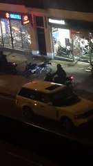 Braquage d'un concessionnaire Kawasaki à 3h du mat, cagoulés gantés