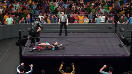 WWE 2K18 triple threat