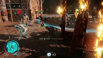 SHADOW OF WAR NO DEATHS FIRST TIME PLAYTHROUGH 169 POST-END SIEGE DEFENDING!