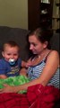 Baby makes wicked impersonation because of mommy’s crying, dailymotion video