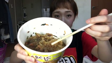 くそうまい韓国カップ麺見つけたから먹방