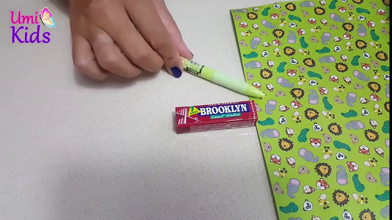 Sakızdan Kalem Yapımı | Kekten Kalem Kutu Yapımı | Nasıl Yapılır | UmiKids