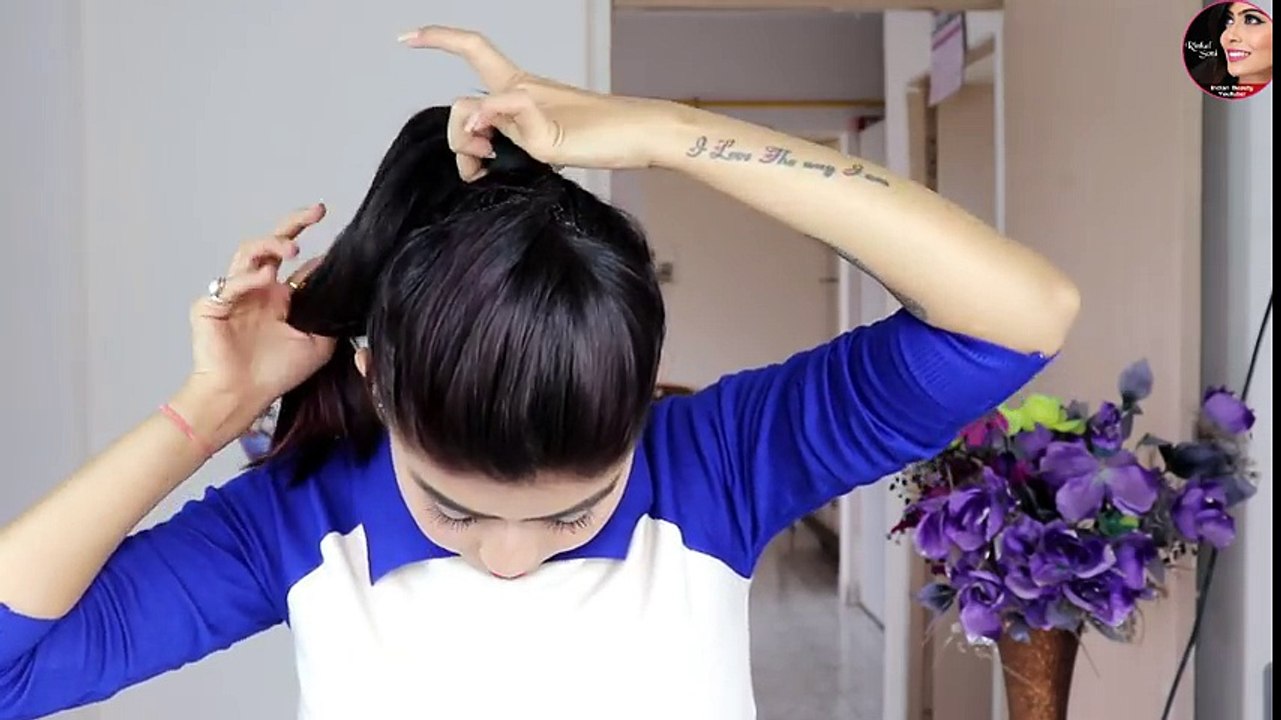 2 minute perfect High ponytail | Tips & Tricks| Rinkal Soni