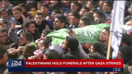 i24NEWS DESK | Tensions along Gaza border after rocket fire | Saturday, December 9th 2017